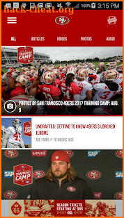 San Francisco 49ers screenshot