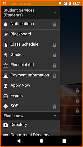 San Jac App screenshot