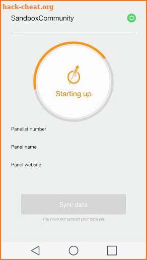 Sandbox Community Meter screenshot