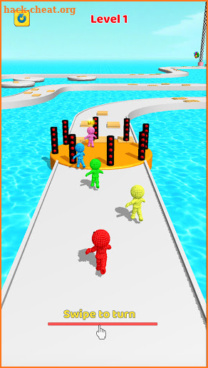 Sandman Shortcut Race: Pixel 3d Man Run Game screenshot