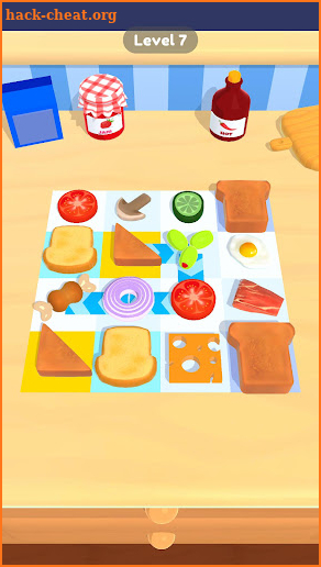 Sandwich Puzzle screenshot