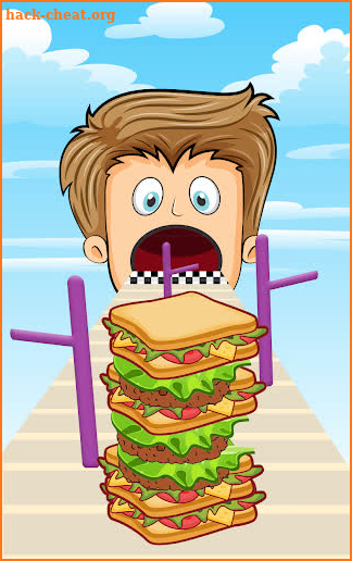 Sandwich Running 3D Games screenshot