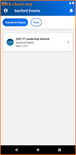 Sanford Events screenshot