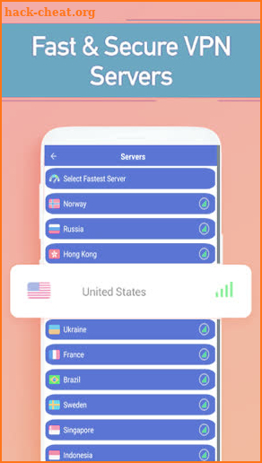 Sano VPN screenshot