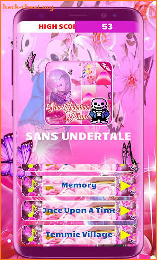 SANS UNDERTALE PIANO TILE new 2018 screenshot