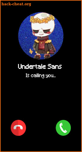 Sans Undertale Quiz Call screenshot