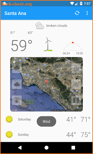 Santa Ana,CA - weather and more screenshot