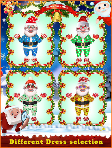 Santa And Snowman Dressup And Decoration screenshot