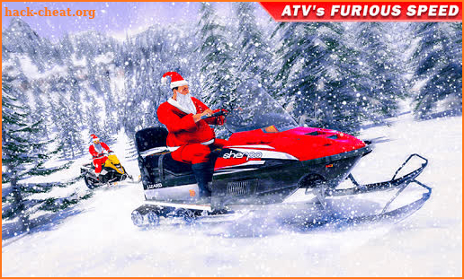 Santa Atv Snow Bike Racing 2020 : Quad Bike Race screenshot