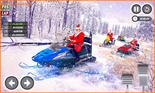 Santa Atv Snow Bike Racing 2020 : Quad Bike Race screenshot