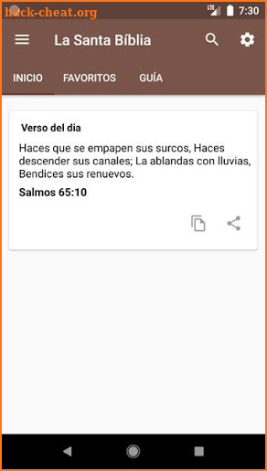 Santa Biblia en Español screenshot