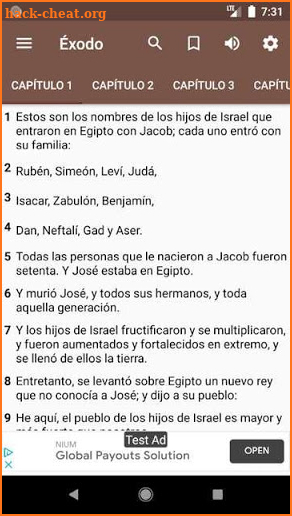 Santa Biblia en Español screenshot