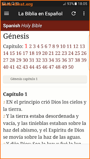 Santa Biblia Reina Valera screenshot