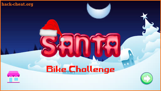 Santa Bike Challenge screenshot