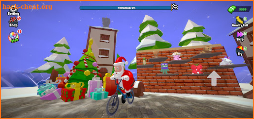 Santa Bike Master screenshot