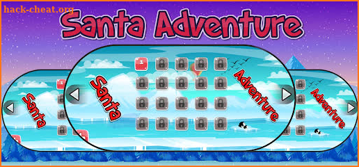 Santa bingo game adventure screenshot