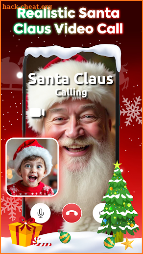 Santa Calling-Prank Video Call screenshot