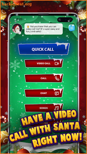 Santa Calls You – Simulated Video Calls and Songs screenshot