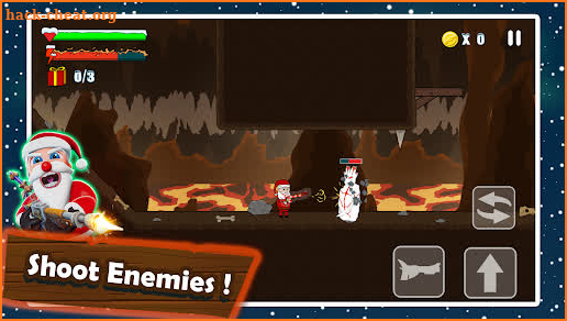 Santa Christmas Adventure: 2D Action Platformer screenshot