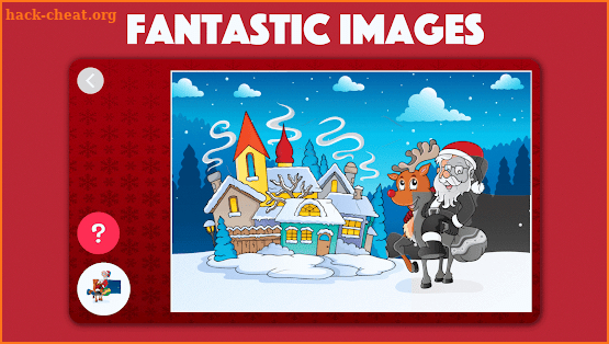 Santa Christmas Jigsaw Puzzles for kids & toddlers screenshot