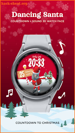 Santa - Christmas Watch Face screenshot