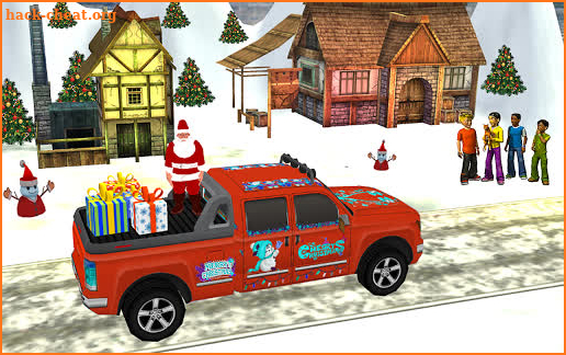 Santa Claus Car Driving 3d – New Christmas Games screenshot