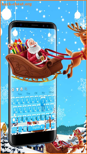 Santa Claus Coming Keyboard screenshot