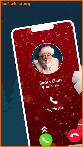 Santa Claus Fake Call & Chat screenshot