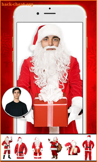 Santa Claus Photo Editor screenshot