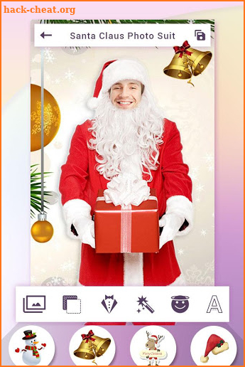 Santa Claus Photo Suite Editor 2018 screenshot