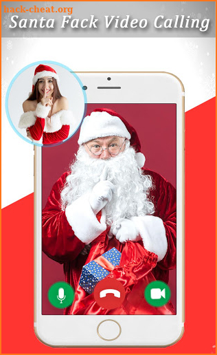 Santa Claus Video Call / Fack Santa Video Call screenshot