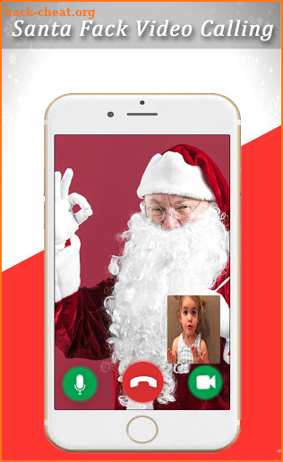 Santa Claus Video Call / Fack Santa Video Call screenshot