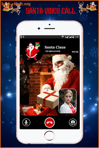 Santa Claus Video Call : Live Santa Video Call screenshot