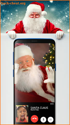 Santa Claus video call (prank) screenshot