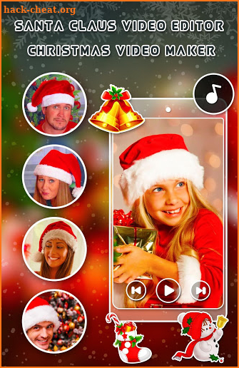 Santa Claus Video Editor - Christmas Video Maker screenshot