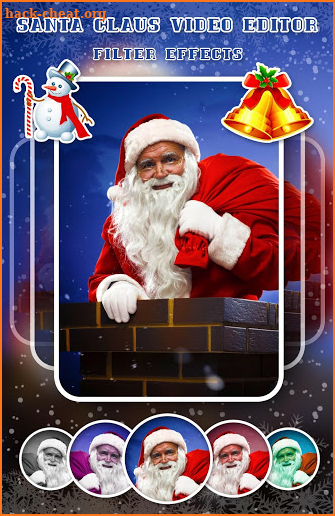 Santa Claus Video Editor - Christmas Video Maker screenshot