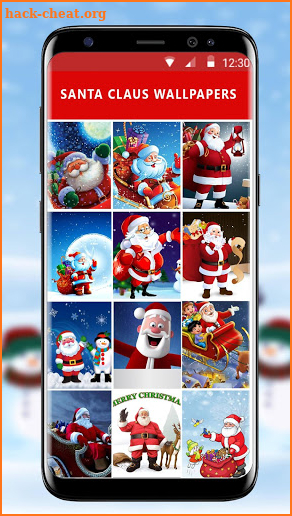 Santa Claus Wallpaper 🎅 Christmas Backgrounds New screenshot