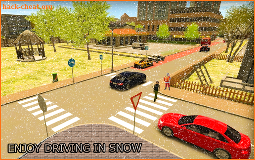 Santa Gift Delivery : Highway Car Driving Games screenshot