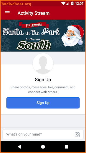 Santa in the Park 2018 screenshot