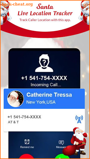 Santa Live Location Tracker screenshot