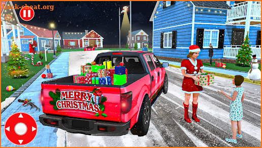 Santa Mom Happy Christmas Game screenshot