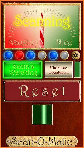 Santa Naughty or Nice ScanOMatic Scanner screenshot