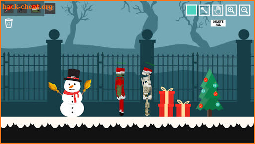 Santa Ragdoll Playground: Skeleton Apocalypse screenshot