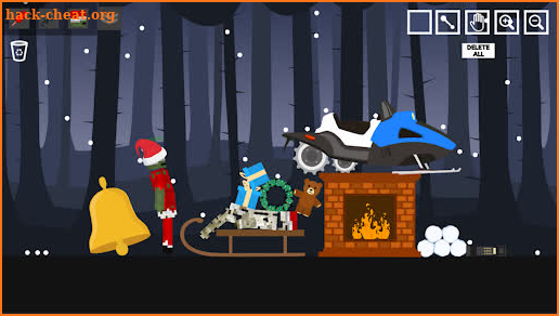 Santa Ragdoll Playground: Skeleton Apocalypse screenshot