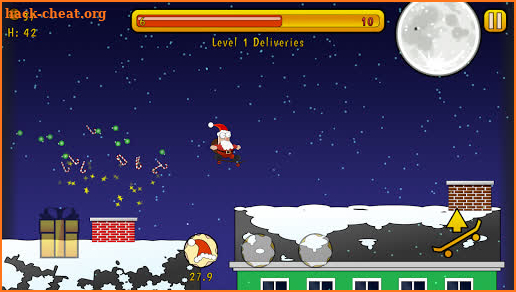 Santa Skate screenshot