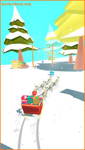 Santa Sled Runner screenshot