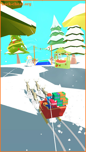 Santa Sled Runner screenshot