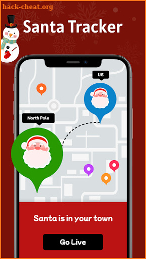 Santa Tracker: Call from Santa screenshot