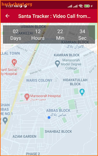 Santa Tracker Video Call Santa screenshot
