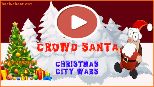 Santa's Crowd in City Christmas wars screenshot